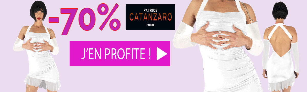 -70% sur la robe nacre de Catanzaro