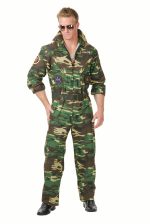 Combinaison camouflage Top Gun homme