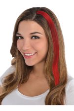 Extension cheveux rouge à clip