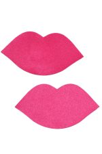 Pastilles roses pour tétons autocollantes