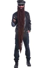 Barbe extra longue biker 48 pouces