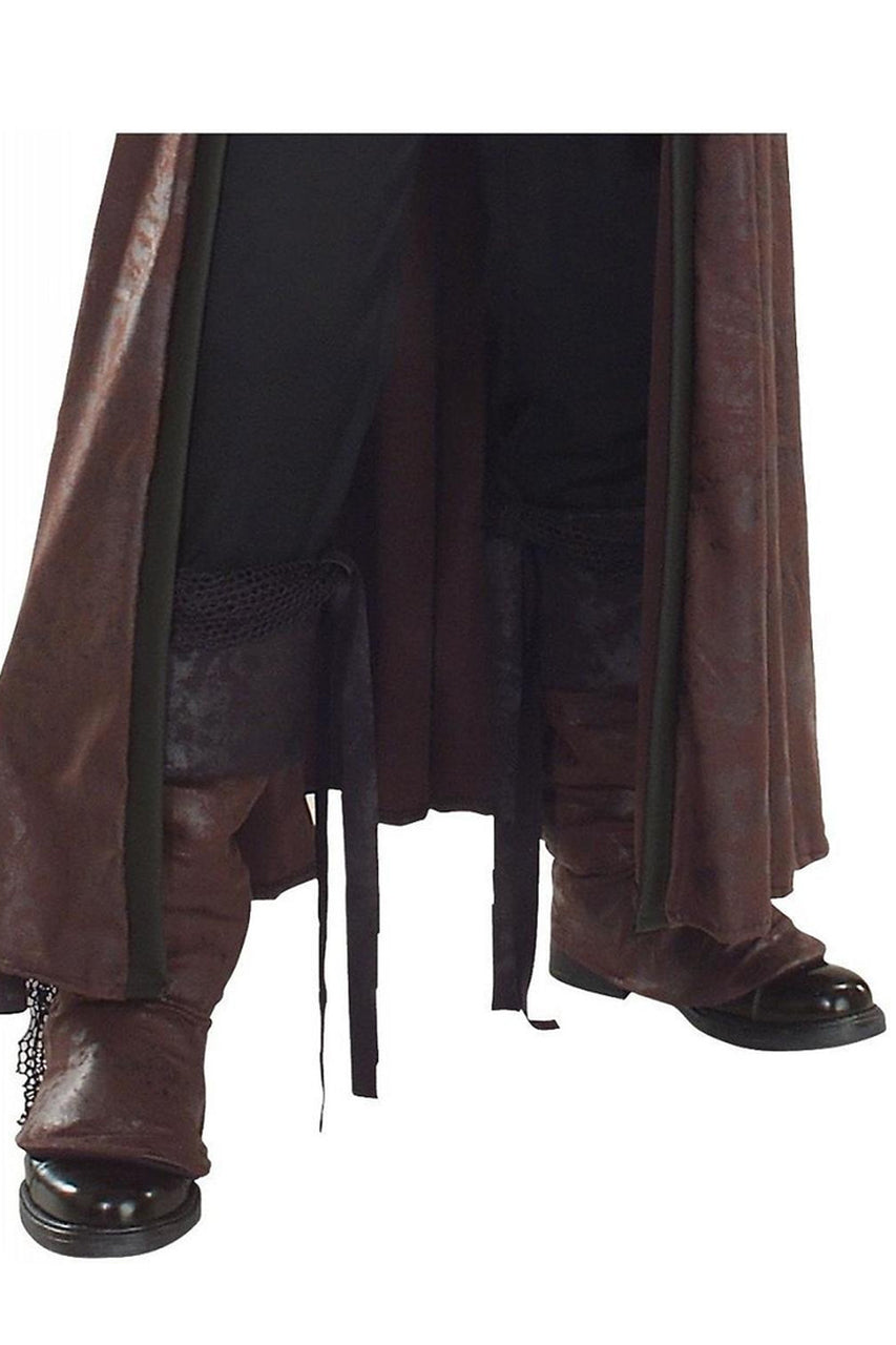 Topper de bottes pirate en suède rustique