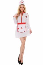 Déguisement infirmière épaules dénudées