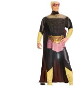 Costume Ozymandia torse musclé avec cape, bottes et masque