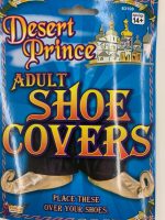 Housses de chaussures Prince du désert dorées
