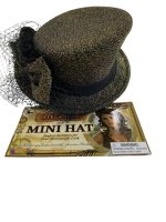 Mini chapeau steampunk dentelle vintage