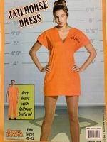 Robe prisonnière sexy rayée