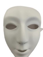 Masque blanc femme mystérieux