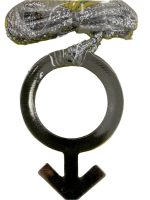 Pendentif symbole homme en argent