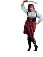 Costume pirate girl grande taille
