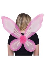 Accessoire cosplay ailes de fée pixie rose