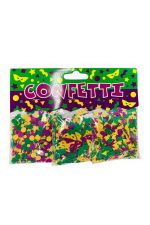 Pack confettis Mardi Gras pour fête