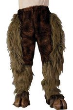 Leggings pattes de bête marron