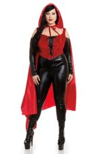 Costume rouge séduction grande taille