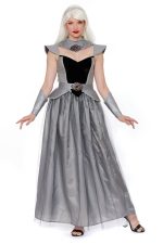 Costume reine des dragons en cuir vegan et velours