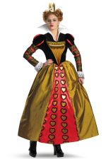 Costume reine rouge Alice au pays des merveilles