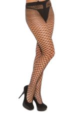 Collants résille à maille large