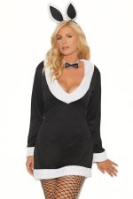 Costume lapin noir sexy grande taille
