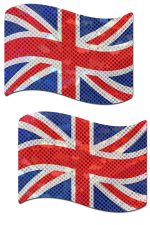 Pasties drapeau Union Jack pailletés