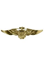 Insigne pilote doré