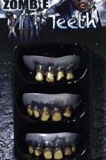 Pack 3 dents de zombie pour costume