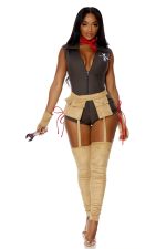 Costume plombier sexy avec gants et ceinture