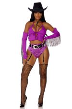 Costume cowgirl showdown violet