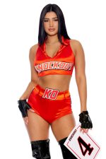 Costume ring de boxe knockout
