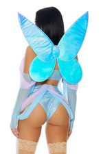 Ailes de fée irisées avec bretelles