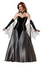 Costume Batavia velours et satin vampirique