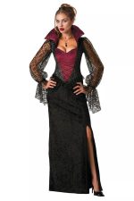 Robe vampire longue midnight vampiress