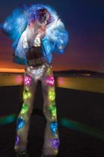 Bas de bikini à sequins lumineux