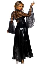 Gilet en dentelle manches cloche victorien