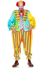 Costume clown de cirque pour homme