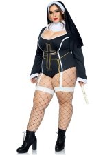 Costume sœur pécheresse grande taille