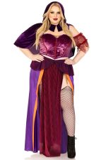 Déguisement sorcière grande taille Black Magic Babe