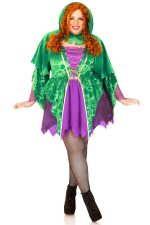 Costume sorcière ensorceleuse grande taille