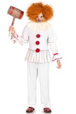 Costume clown tueur pour homme