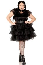 Costume rebelle en dentelle grande taille