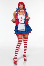 Costume Raggedy Ann 3 pièces