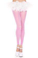 Collant opaque sans pieds blush