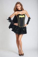 Corset Batgirl avec tutu et accessoires