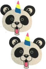 Cache-tétons licorne UV pailleté Pandracorn