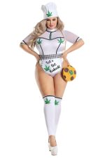 Costume grande taille de chef sexy