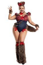 Costume louve Werebabe grande taille