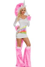 Déguisement licorne arc-en-ciel sexy