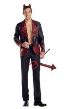 Costume diable élégant pour homme
