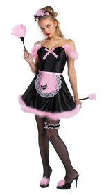 Costume de soubrette purr-fect avec accessoires