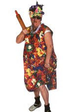 Déguisement sexy grand-mère aux bigoudis