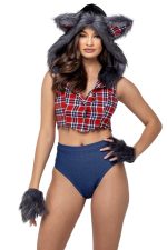 Costume sexy de louve sauvage